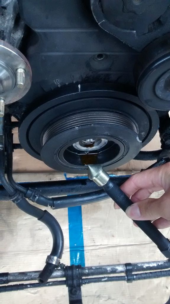 harmonic balancer pulley problems Supra Forums